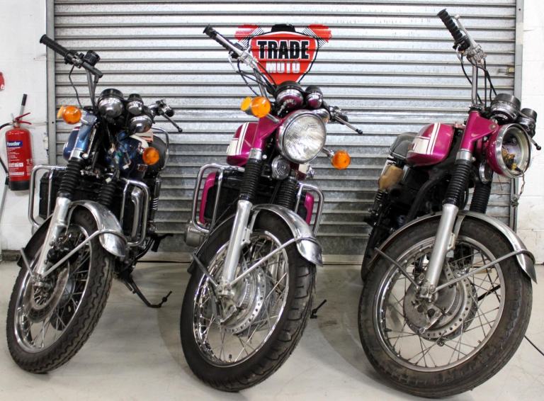3x SUZUKI GT 750 2 STROKE KETTLES GT750 JOBLOT SPARES REPAIRS INC 2x UK BIKES