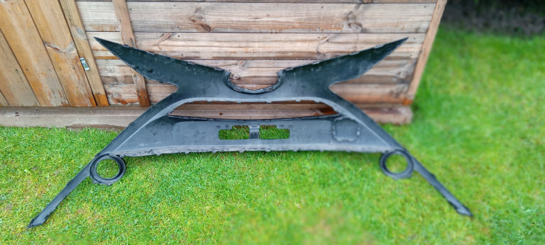 Toyota Aygo 2015 front bumper middle section