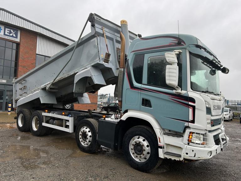 SCANIA P410 XT NEW GENERATION *EURO 6* 8X4 STEEL TIPPER 2019 – KY19 GOE