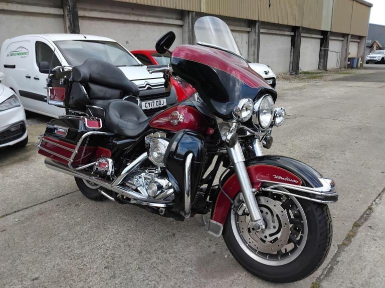 2005 HARLEY DAVIDSON FLHTCUI ELECTRA GLIDE 1450 ELECTRAGLIDE RED CLEAN 29k MILES