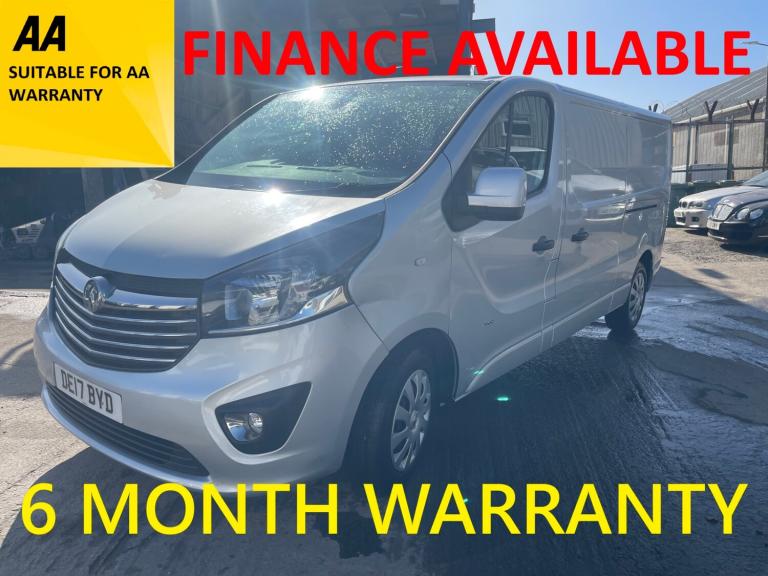 2017 Vauxhall Vivaro 2900 1.6CDTI BiTurbo 125PS Sportive H1 Van PANEL VAN Diesel Manual