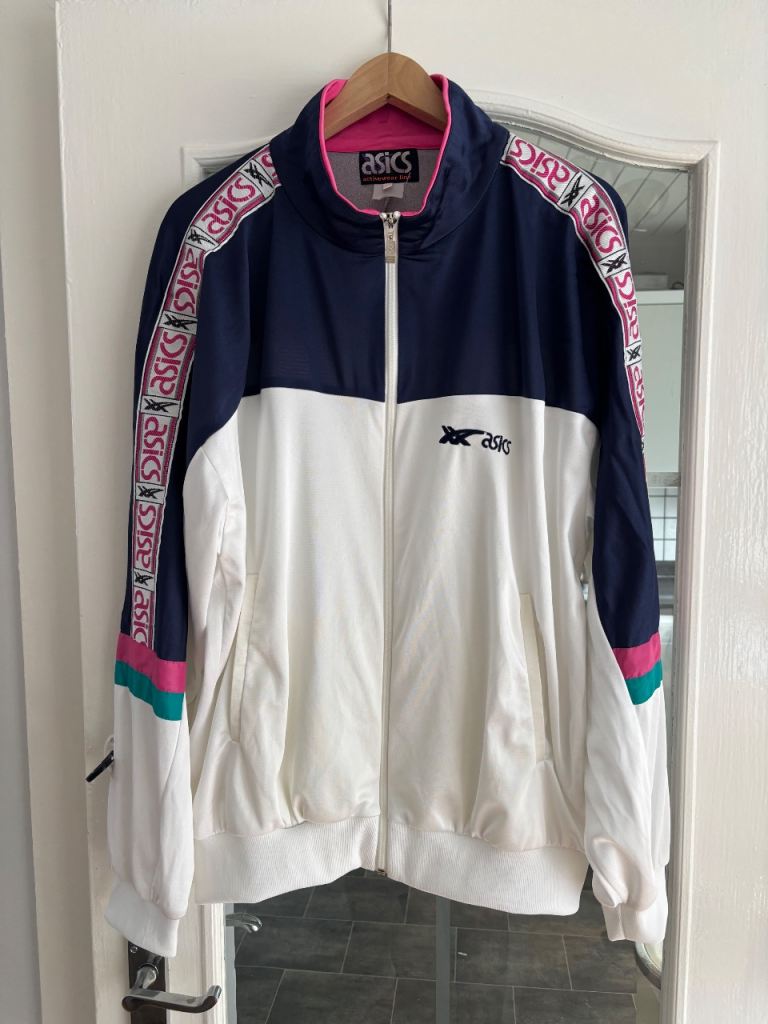 Men’s Asics Full Zip Track Jacket size L/XL