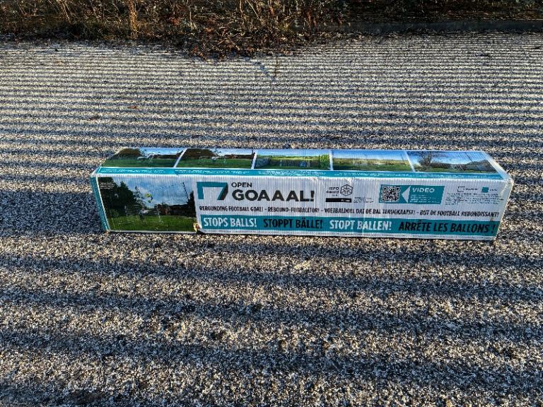 Open goal football net 