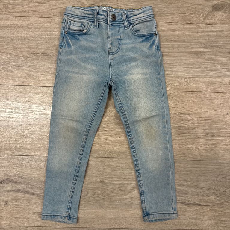 Boys Denim & Co light blue skinny jeans -  3/4 yrs 
