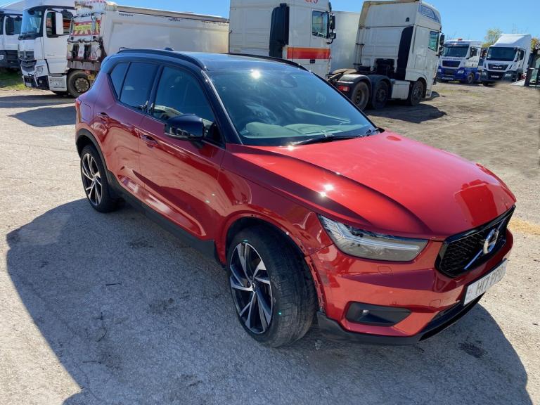 2021 VOLVO XC40 2.0 B4P R DESIGN PRO HYBRID ELECTRIC SUV AUTO DAMAGED SALVAGE