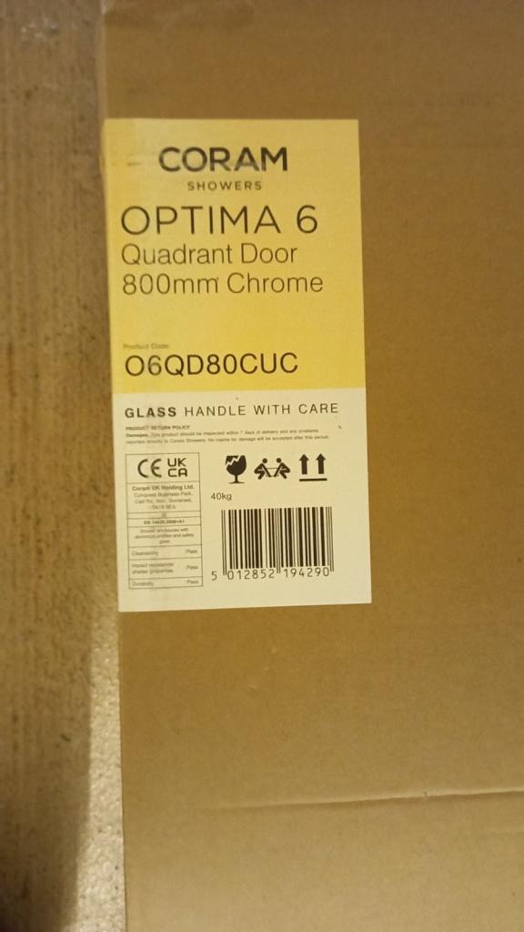 Coram 800 Quadrant Shower Enclosure 