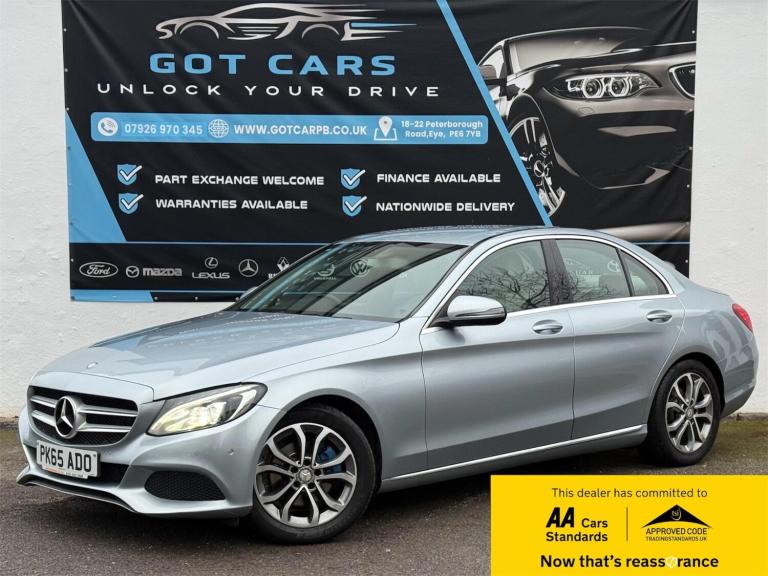 2015 Mercedes-Benz C Class C200 Sport 4dr Auto SALOON PETROL Automatic