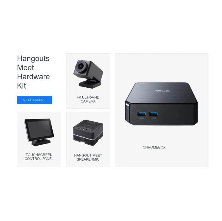 Google Hangout Meet Asus 4K Video Conference Chromebox 3 i7-8550U | 🌐 OneShed co uk 🌏