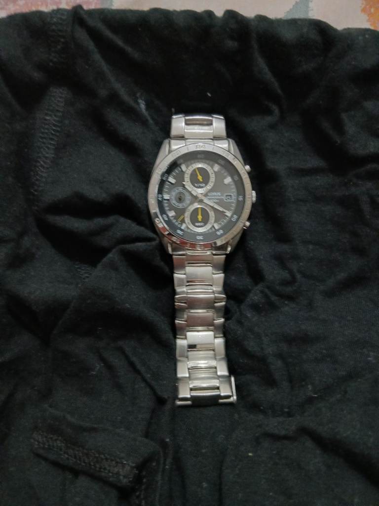 Lorus stop watch  and watch