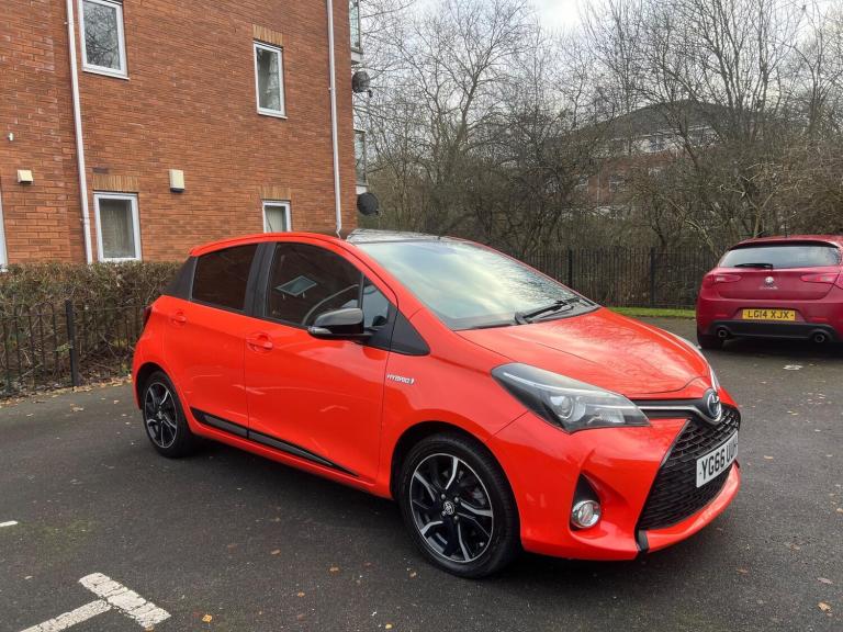 2016 Toyota Yaris 1.5 VVT-h Orange Edition E-CVT Euro 6 5dr HATCHBACK Petrol/Electric Hybrid Auto...