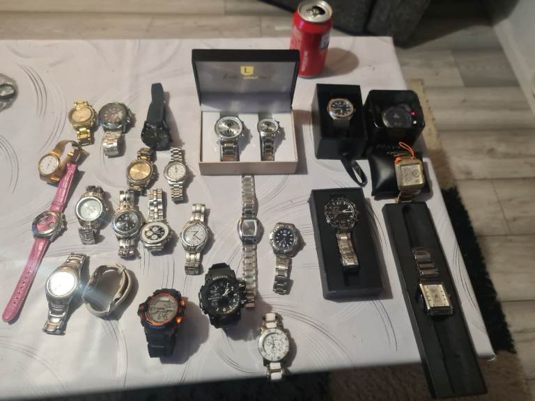 Men watches job lot  some copy's