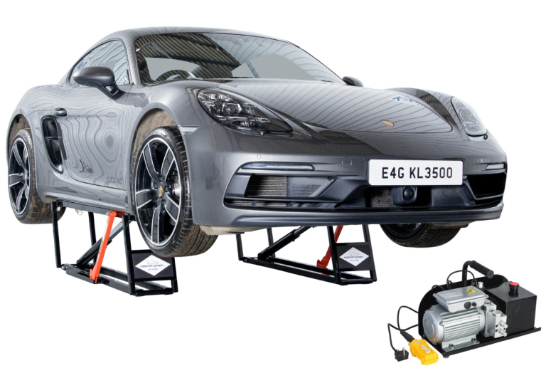 KWIKLIFT CAR LIFT E4GKL2500AC - PORTABLE HYDRAULIC LIFT SYSTEM