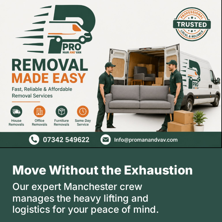 Cheap Man and Van Hire Manchester | Removals Services / Man With Van