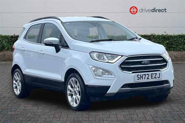  Ford Ecosport 1.0T EcoBoost GPF Titanium SUV 5dr Petrol Manual Euro 6 (s/s) (125 ps) SUV Petrol ...