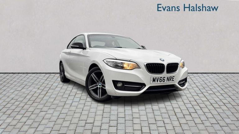 2016 BMW 2 Series 218d [150] Sport 2dr [Nav] COUPE DIESEL Manual