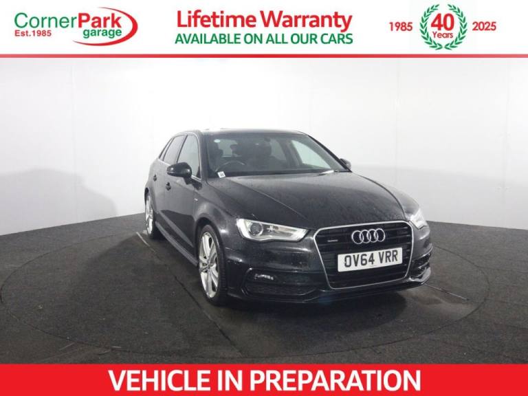 2015 Audi A3 2.0 TDI S line Sportback 5dr Diesel S Tronic quattro Euro 6 (s/s) (184 ps) Hatchback...
