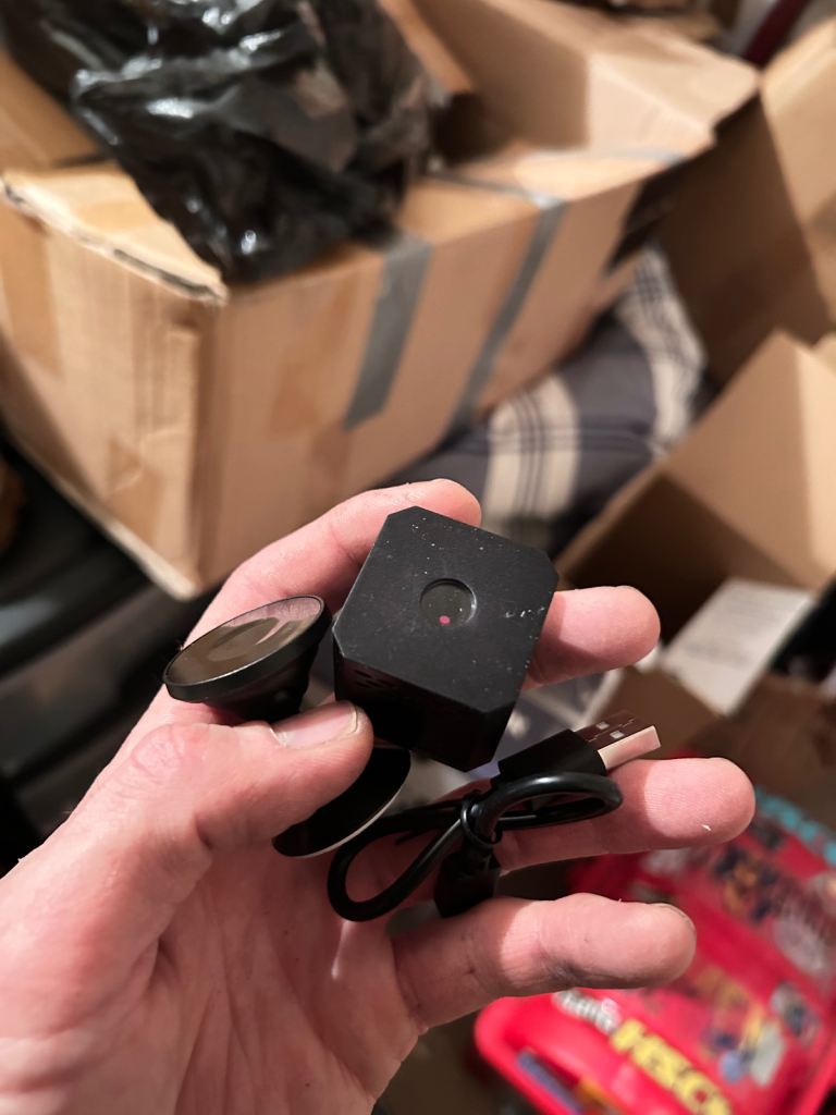 New Smart HD Battery IP Camera - Black, Unused