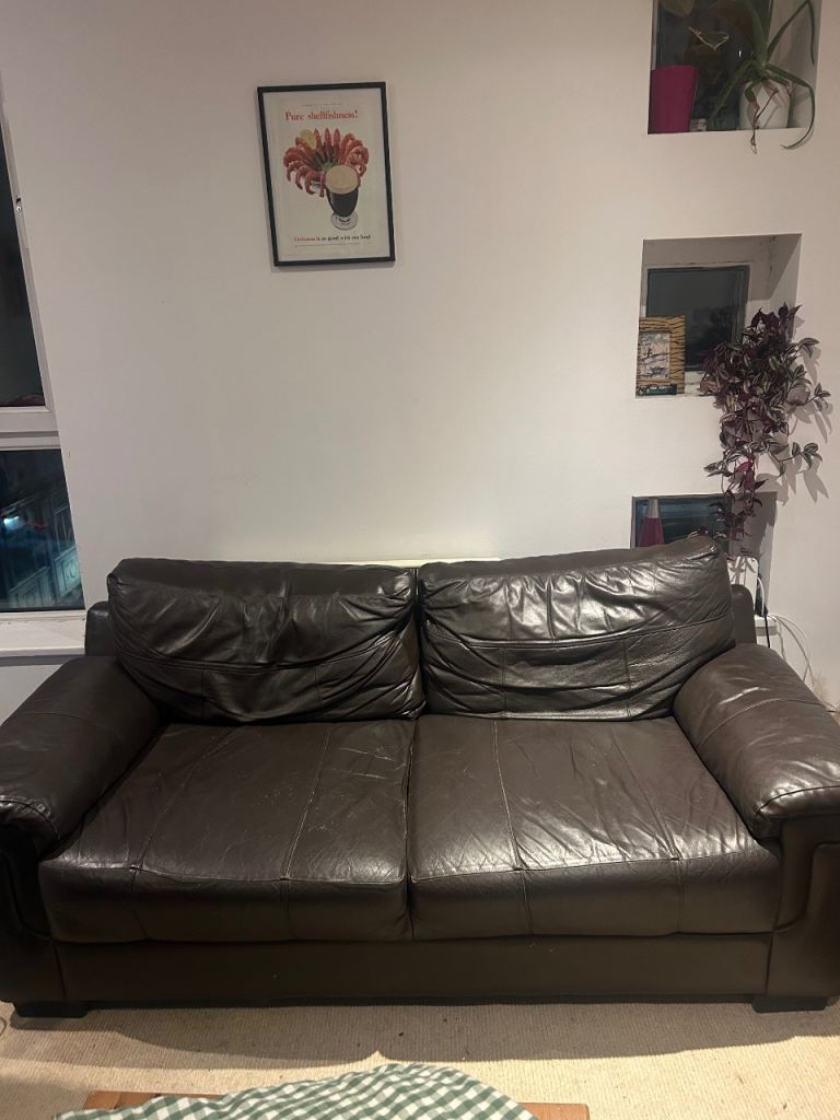 FREE faux leather sofa 