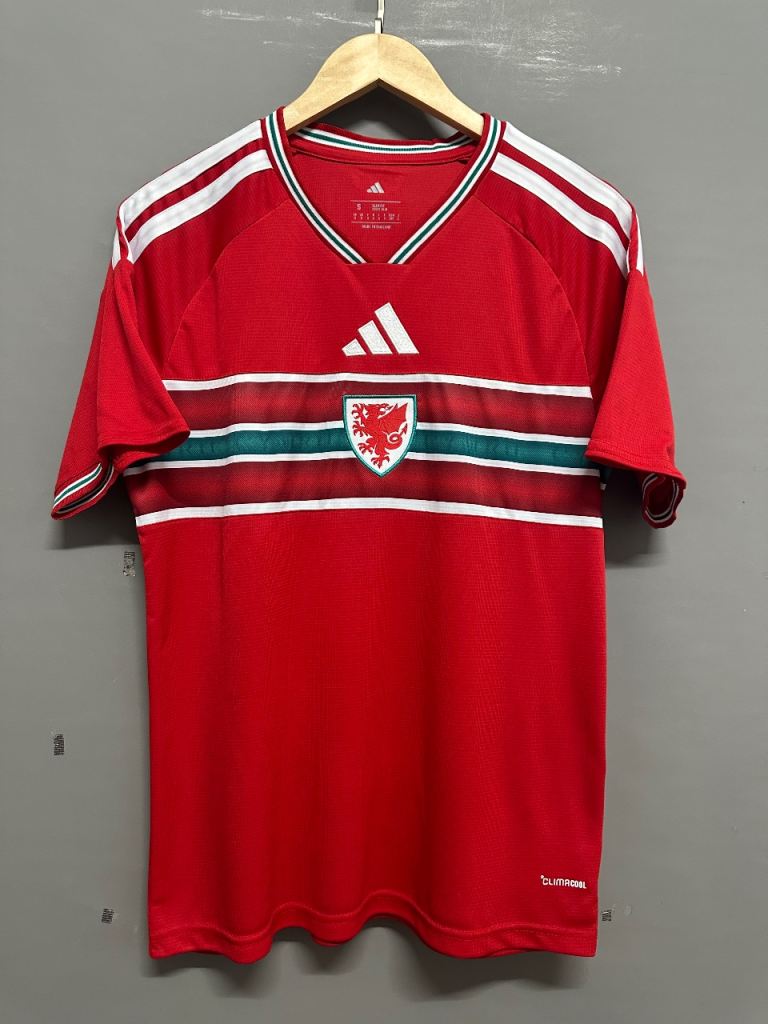 Adidas Wales Football Shirt – Red, New