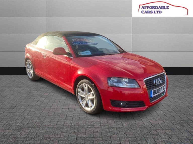 2009 Audi A3 1.9 TDI Sport 2dr CONVERTIBLE Diesel Manual