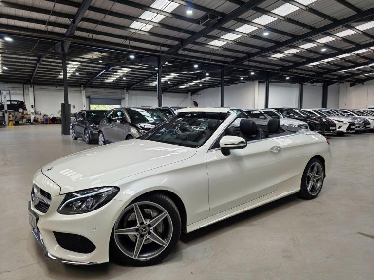2018 Mercedes-Benz C Class 2.1 C220d AMG Line (Premium Plus) Cabriolet G-Tronic+ Euro 6 (s/s) 2dr...