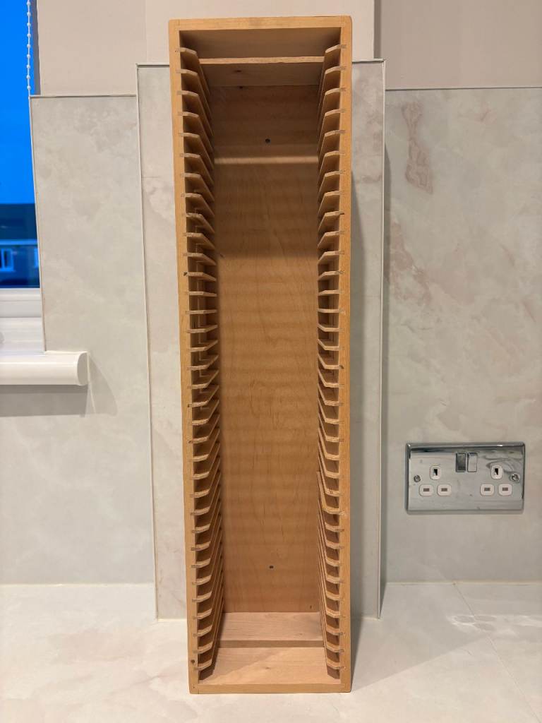 IKEA BOALT Wooden CD Storage Tower Racks - Each Holds 35 CDs. 10 available for sale.