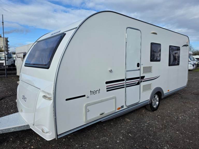2013 adria altea trent fixed island bed caravan 
