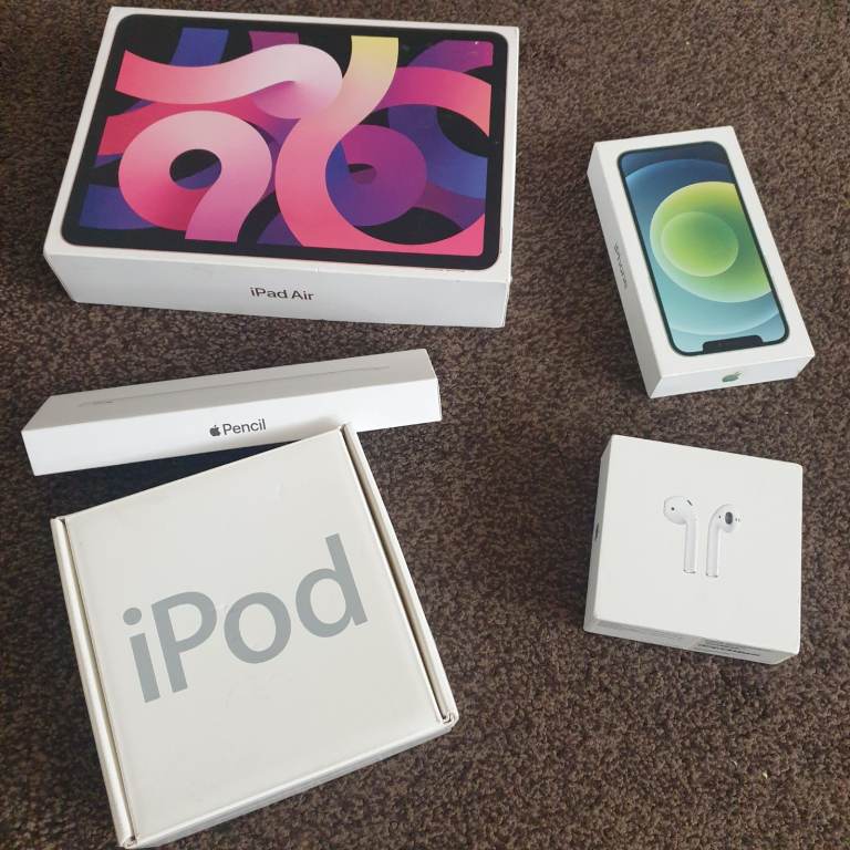 Apple product boxes. EMPTY BOXES ONLY