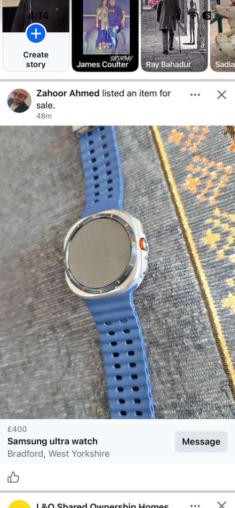 Samsung Ultra Smartwatch - Excellent Condition, £430
