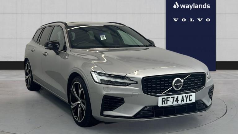 2025 Volvo V60 2.0 T8 [455] PHEV Ultra Dark 5dr AWD Auto Estate Petrol Parallel PHEV Automatic