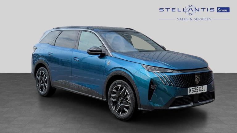 2025 Peugeot 5008 1.2 GT SUV 5dr Petrol Hybrid e-DSC6 Euro 6 (s/s) (136 ps) SUV Hybrid Automatic