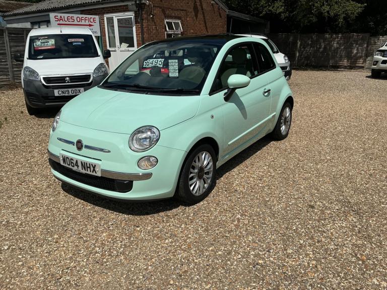 2015 Fiat 500 1.2 Lounge 3dr [Start Stop] HATCHBACK Petrol Manual