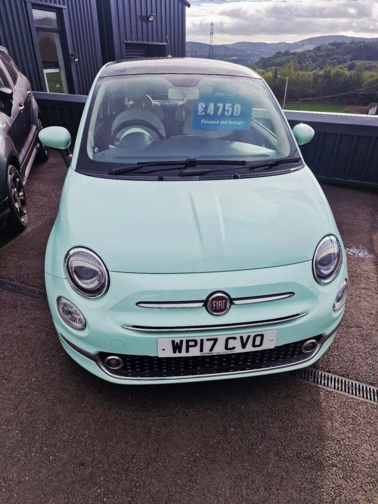 2017 Fiat 500 1.2 Lounge Hatchback 3dr Petrol Manual Euro 6 (s/s) (69 bhp) Hatchback Petrol Manual