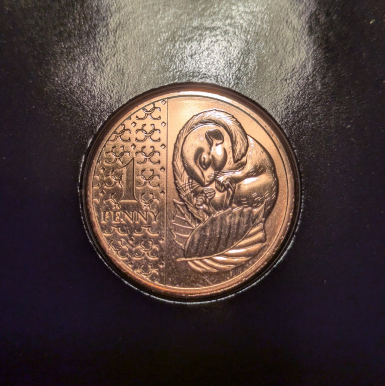 1p 2023 - PRIVY MARK 2023 King Charles III uncirculated ChangeChecker coin