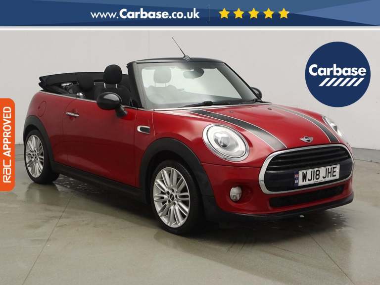 2018 MINI Convertible 1.5 Cooper 2dr CONVERTIBLE PETROL Manual