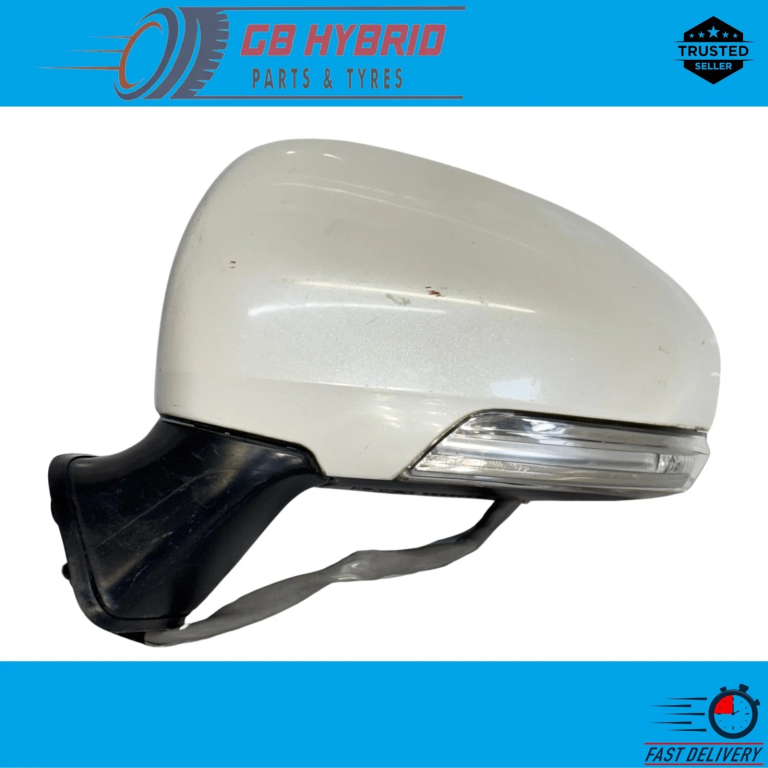 Genuine Toyota Prius 2009- 2015 Passenger Side Mirror Pearl White