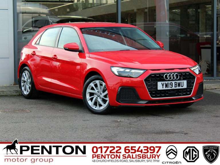 2019 Audi A1 1.0 TFSI 30 Sport Sportback S Tronic Euro 6 (s/s) 5dr HATCHBACK Petrol Automatic