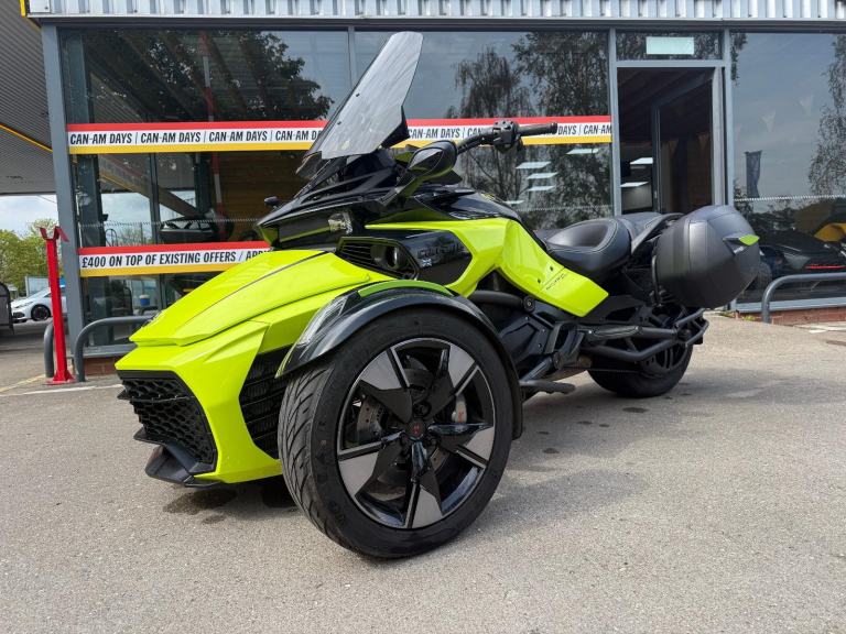 2023 CAN-AM SPYDER F3 S SPECIAL 1330CC 6 SPEED SEMI AUTOMATIC TRIKE MANTA GREEN