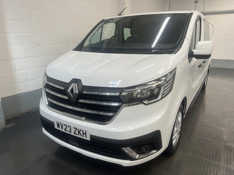 2023 Renault Trafic LL30 Blue dCi 150 Sport Crew Van WINDOW VAN DIESEL Manual