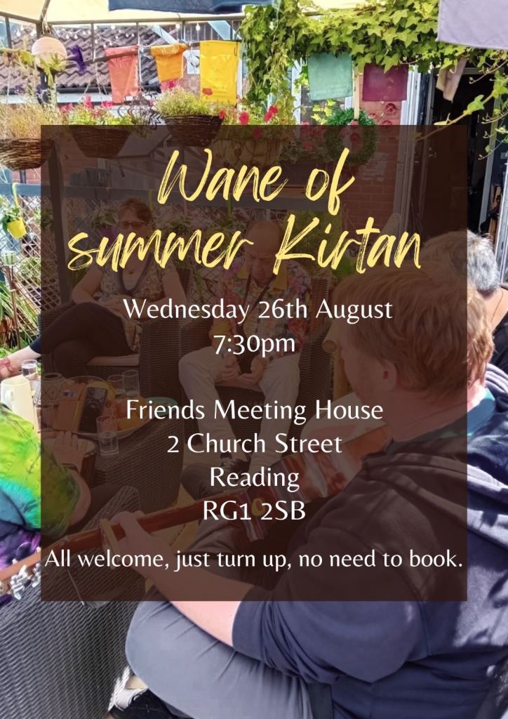 Wane of summer Kirtan