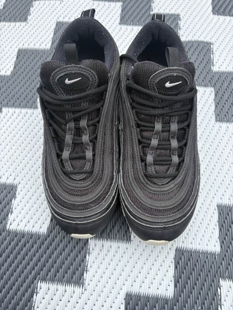 Nike Air Max 97 Trainers Black – UK 4.5, Good Condition