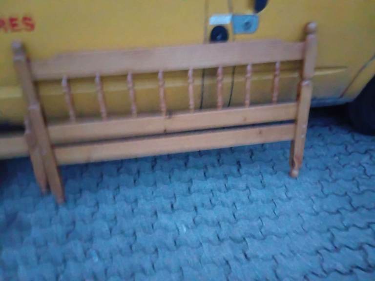 Single pine bed frame.  X 2. Plus 1 mattress. 