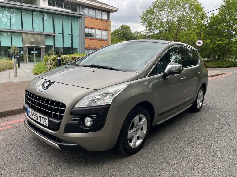 2009 Peugeot 3008 1.6 HDI 110BHP EXCLUSIVE  LEFT HAND DRIVE LHD UK REGISTERED Hatchback Diesel Au...