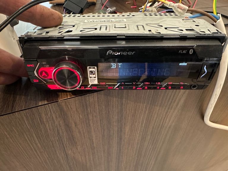 Pioneer Bluetooth car stereo 