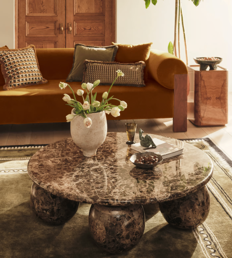 Soho Home Round Marble Coffee Table