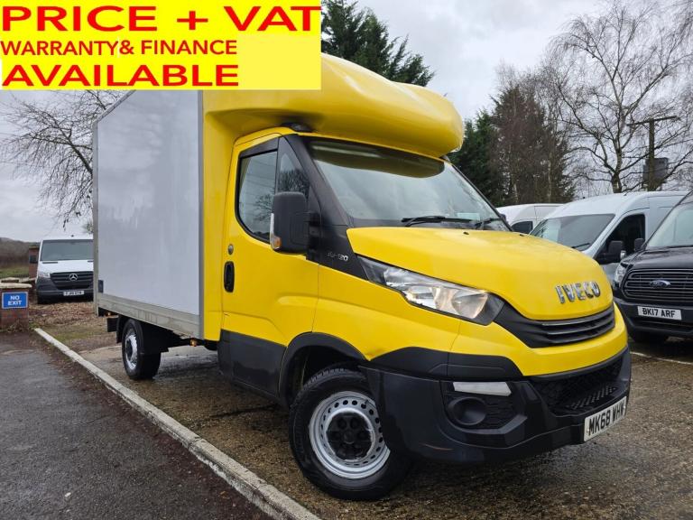 2019 Iveco Daily 2.3 TD 12V 35S 4100 LUTON VAN AUTOMATIC CHASSIS CAB Diesel Automatic