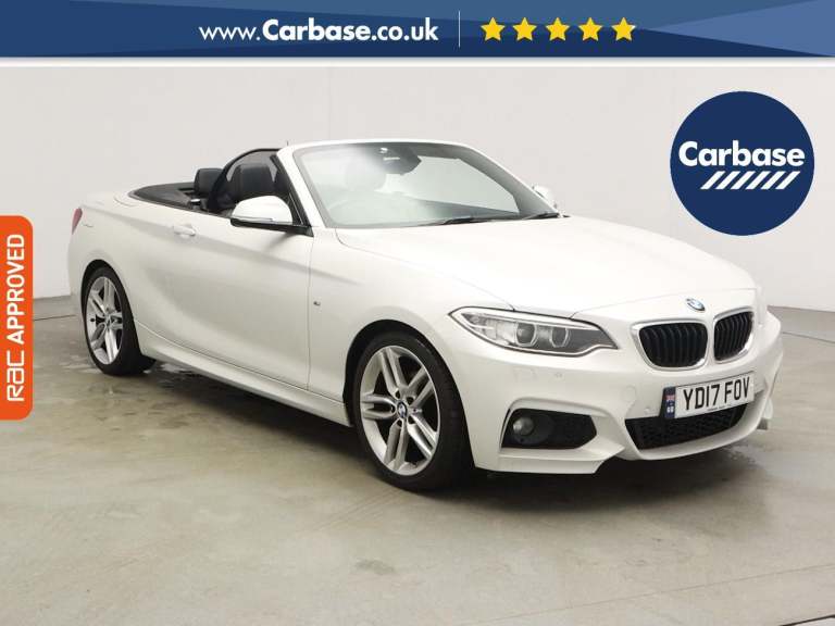 2017 BMW 2 Series 2.0 218d M Sport Convertible 2dr Diesel Auto Euro 6 (s/s) (150 ps) Convertible ...