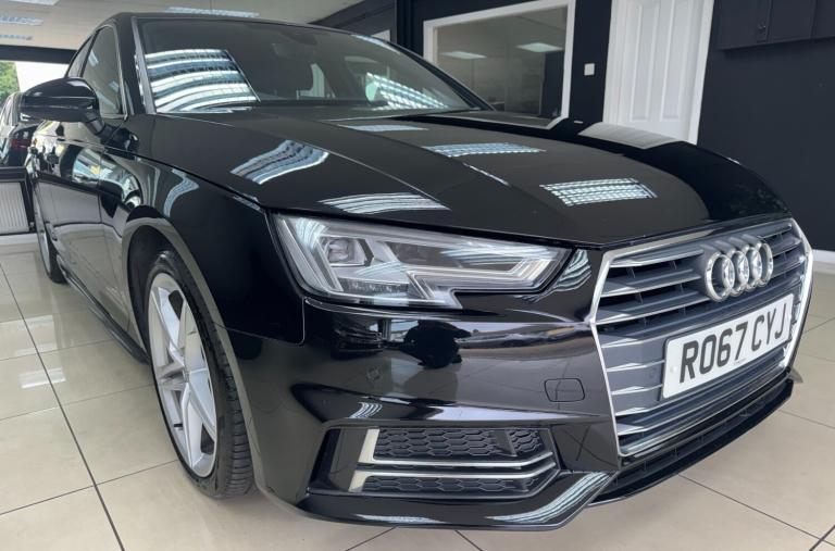 2017 Audi A4 1.4T FSI S Line 4dr [Leather/Alc] SALOON Petrol Manual