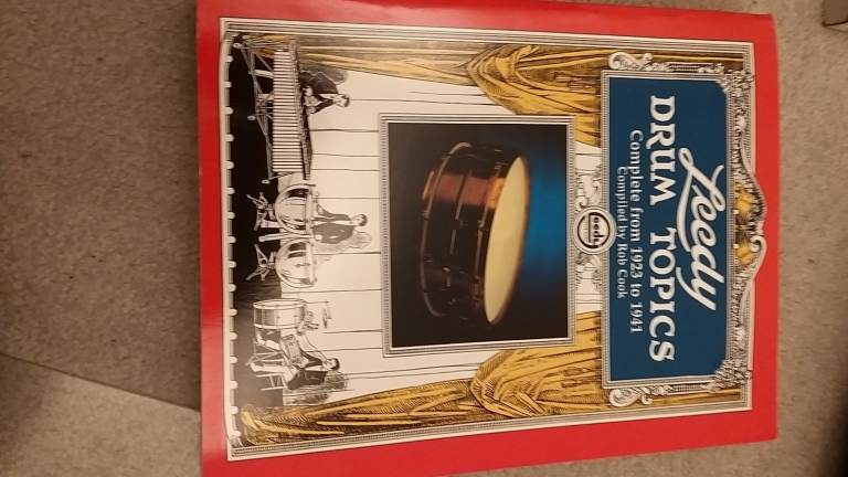 Leedy Drum Topics - Rob Cook    Cedarcreek Publishing - 1993
