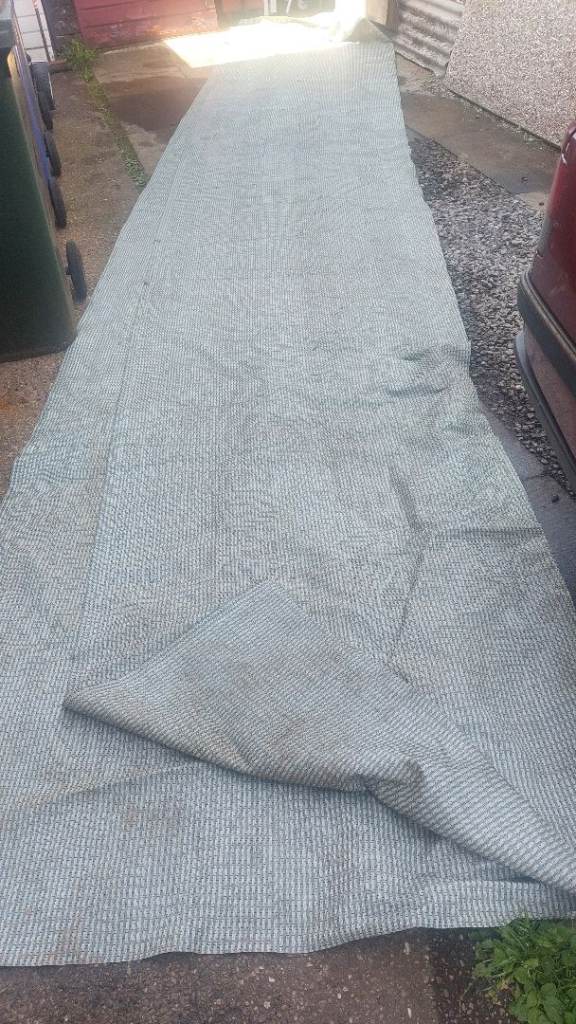 Large awning ground sheet. 
